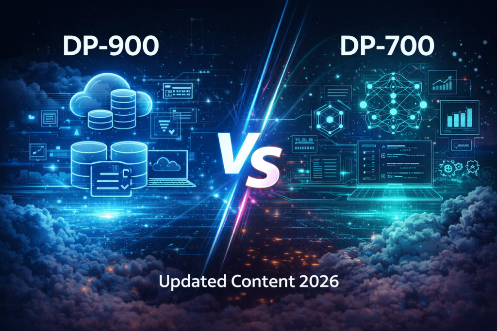 DP-900 vs DP-700: Updated Content, Domains and Weighting (2026)