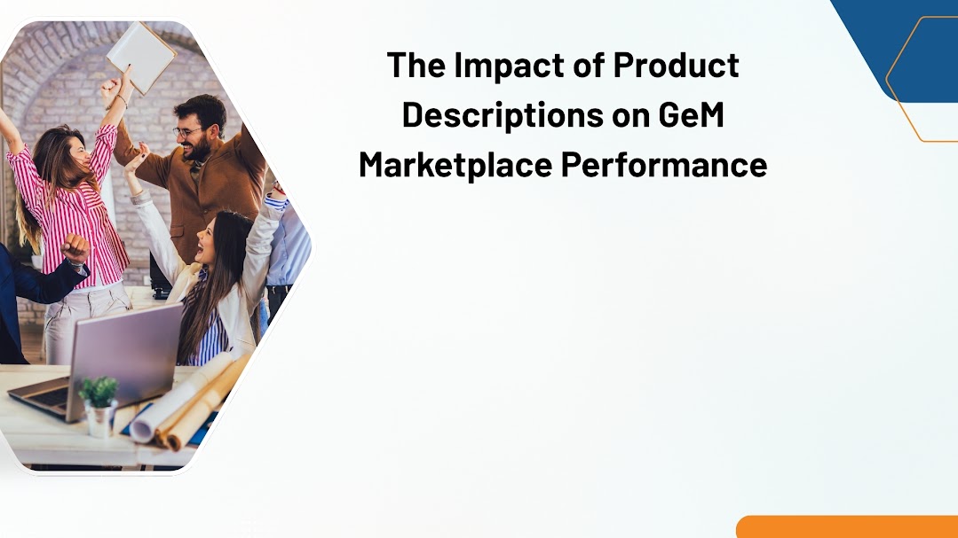 The Impact of Product Descriptions on GeM Marketplace Performance