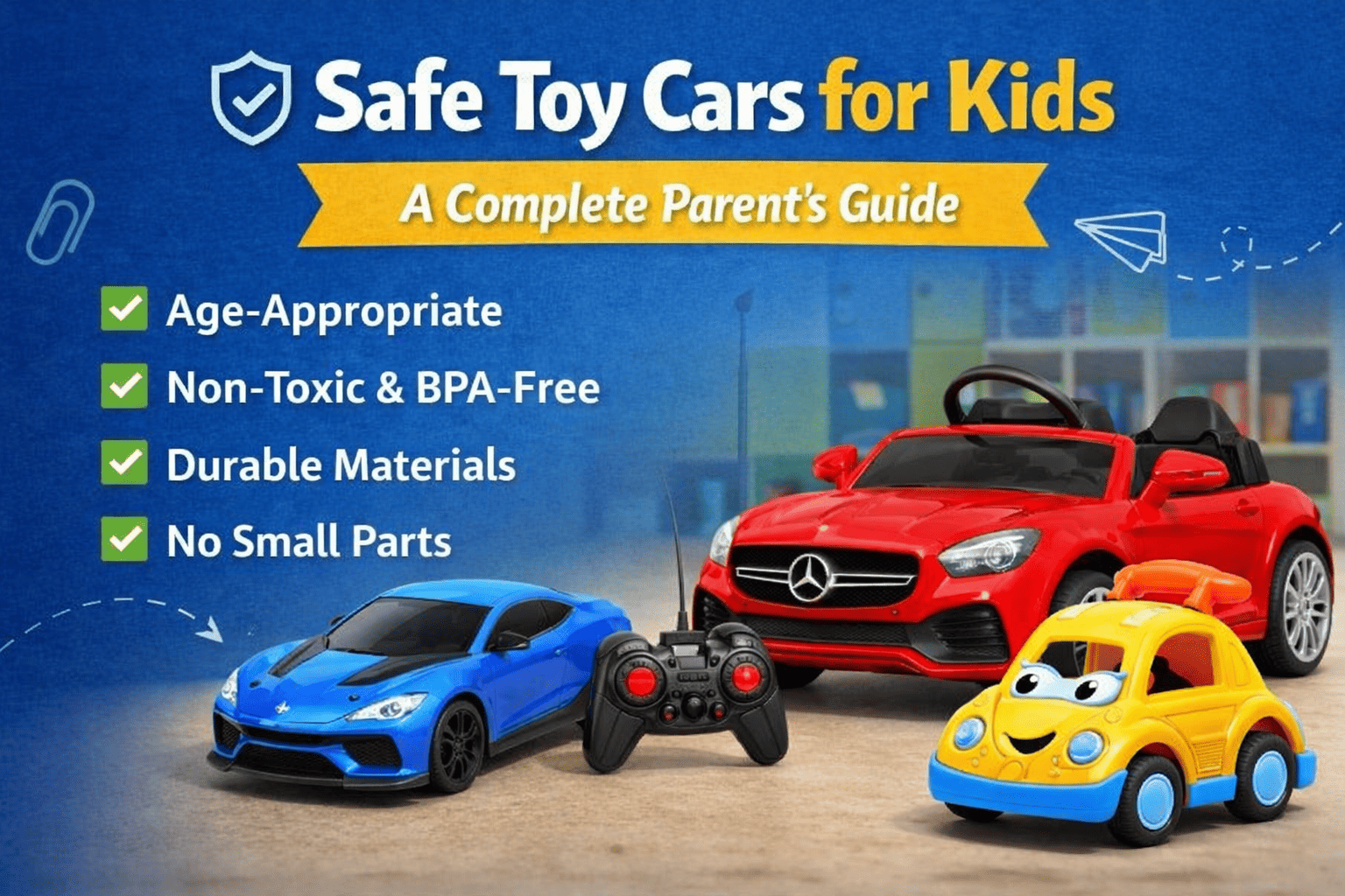 Safe Toy Cars for Kids: A Complete Parent’s Guide