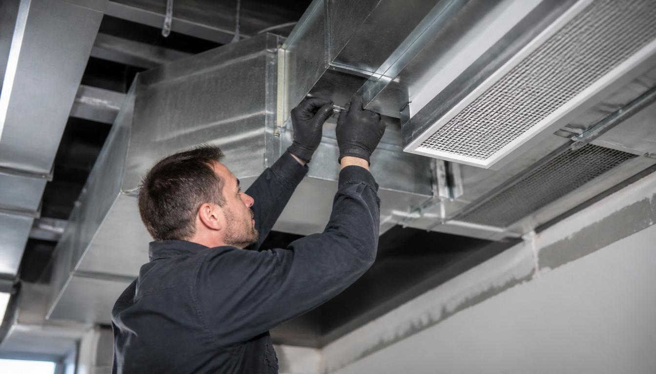 commercial duct cleaning in Worcester