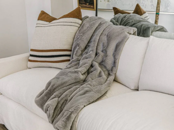 Gray Throw Blankets: The Versatile Colour Choice That Works With Any Interior