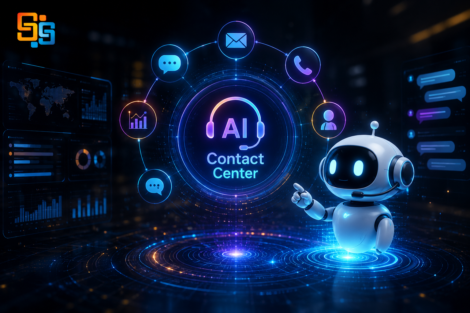 Key Benefits of AI Contact Centers for Business Communication