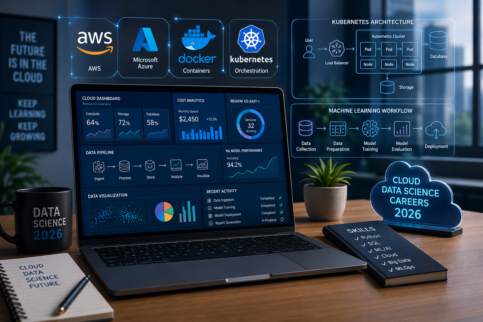 Cloud computing and MLOps skills for US data science jobs in 2026