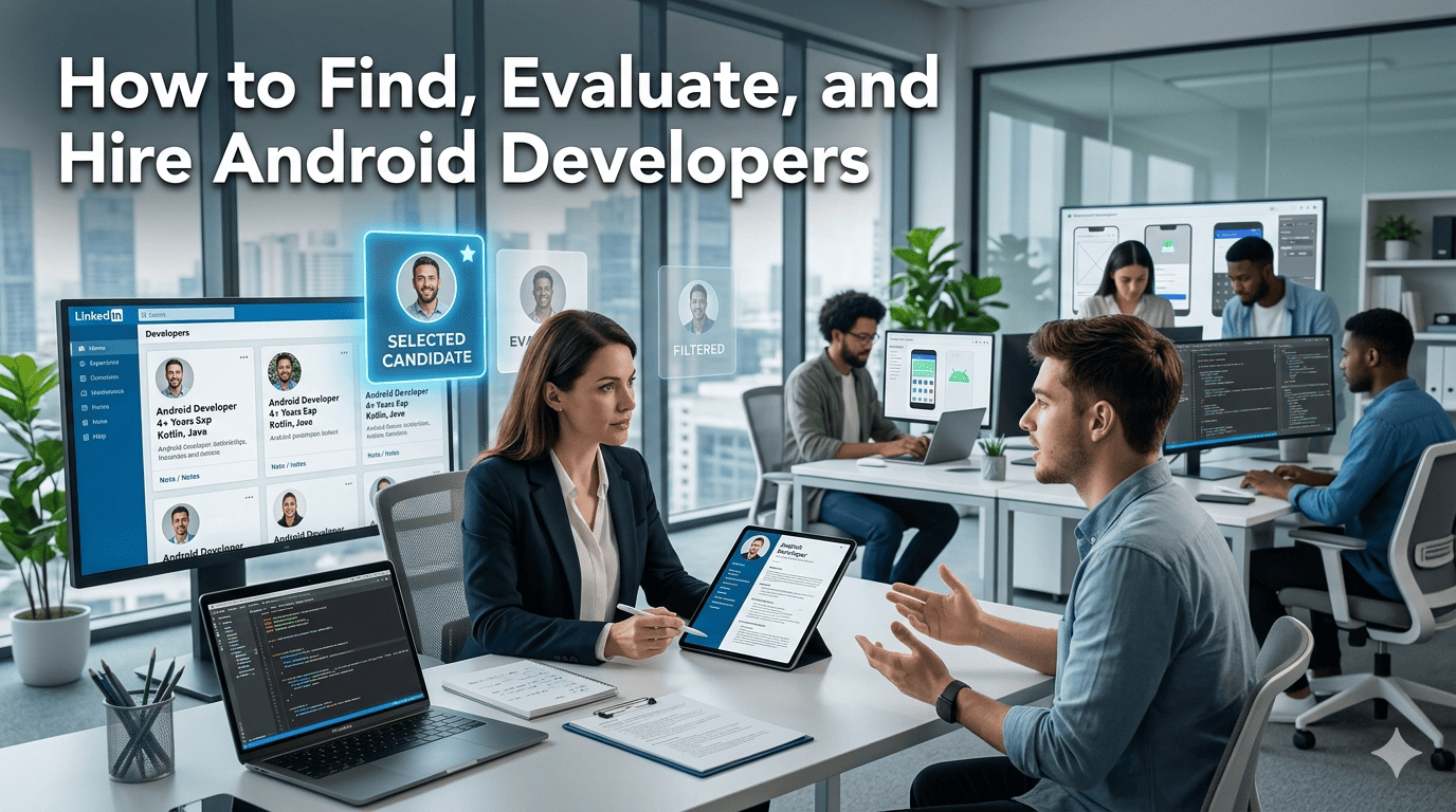 How to Find, Evaluate, and Hire Android Developers
