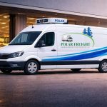 Chiller van rental Dubai refrigerated transport service Polar Freights