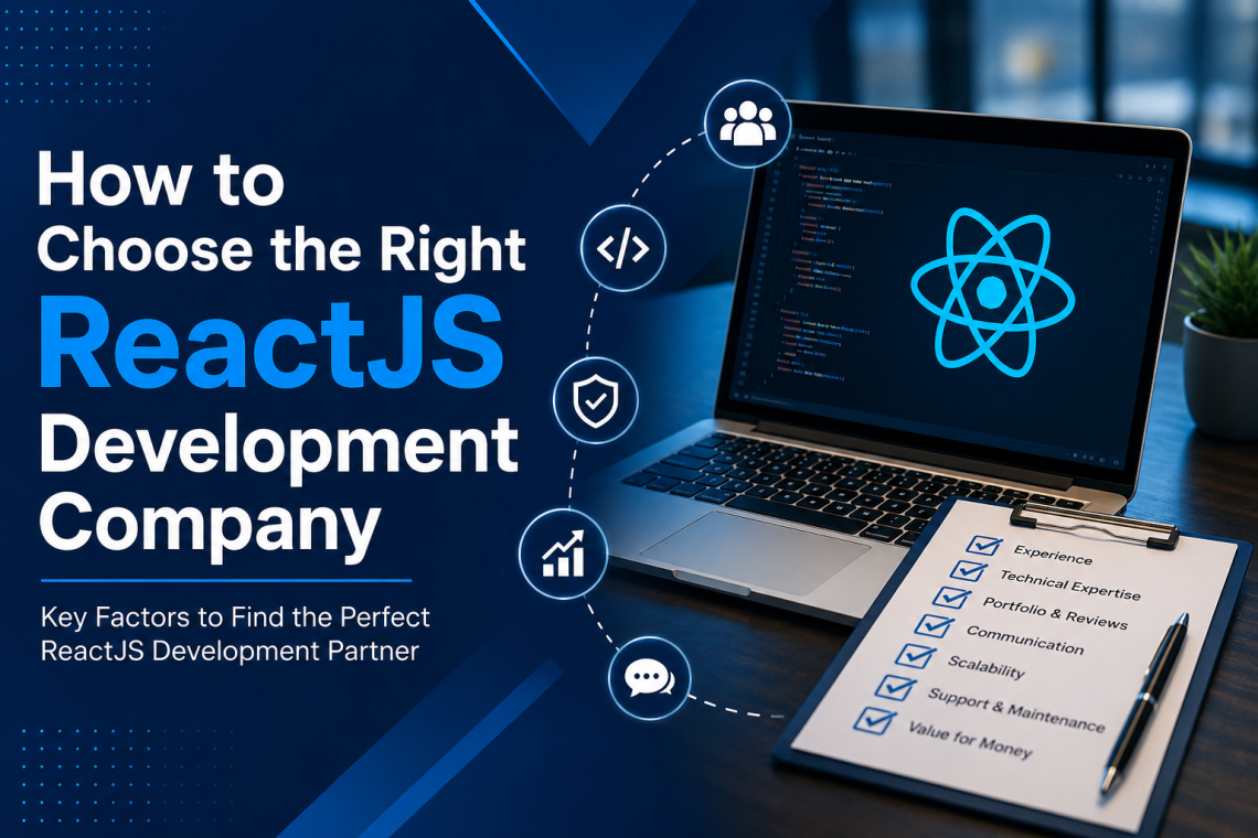 How to Choose the Right ReactJS Development Company