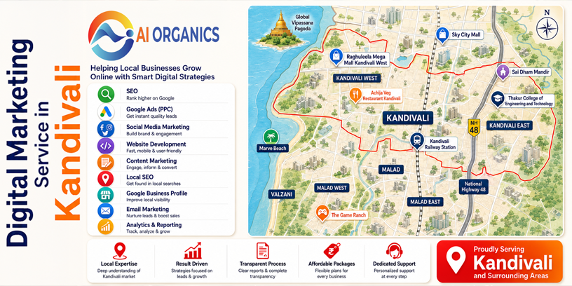 AI Organics Digital Marketing Agency In Kandivali