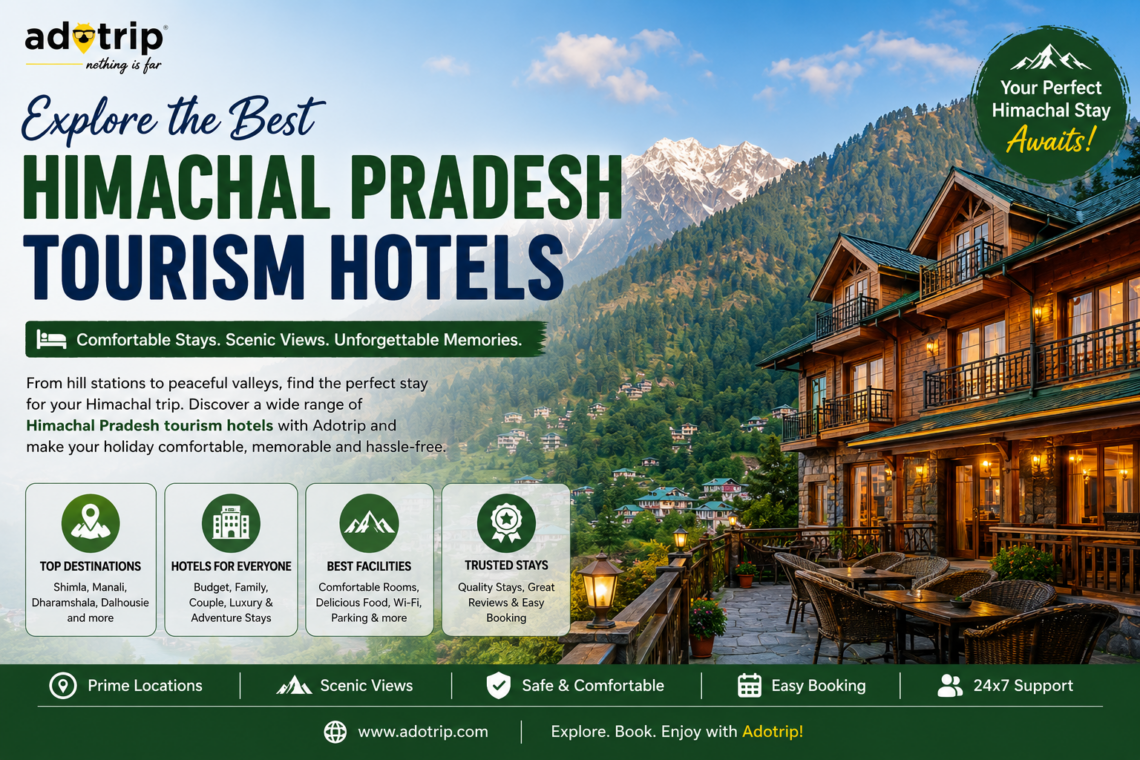 Hotel's in Himachal Pradesh.
