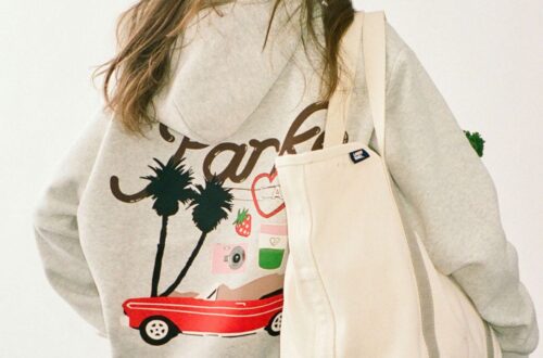 Parkee Los Angeles Classic Grey Graphic Hoodie
