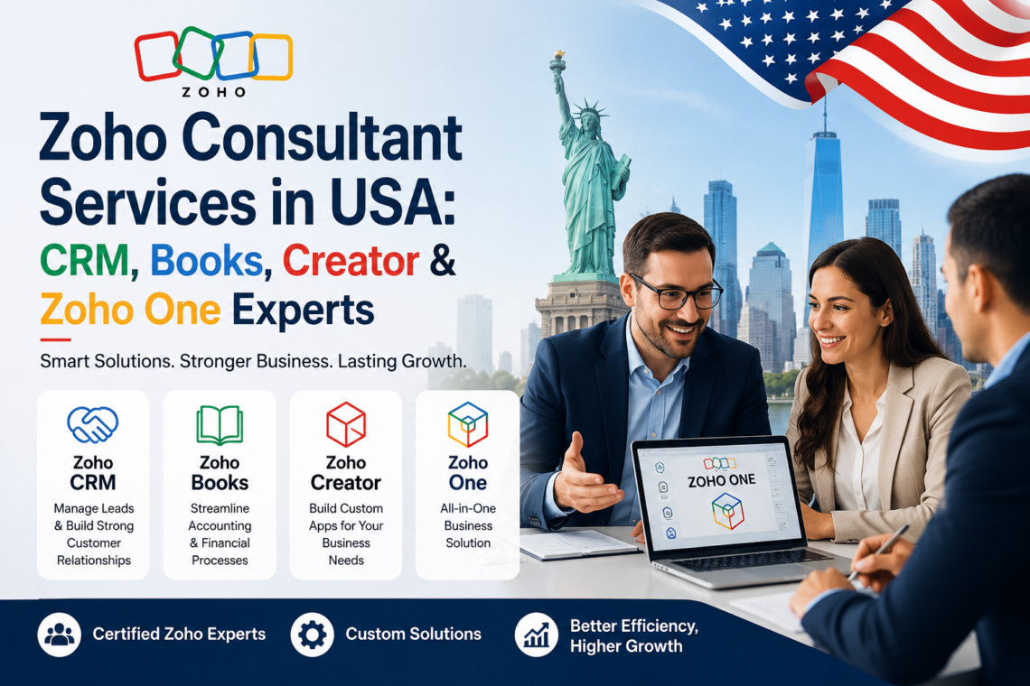 Zoho Consultant Services in USA