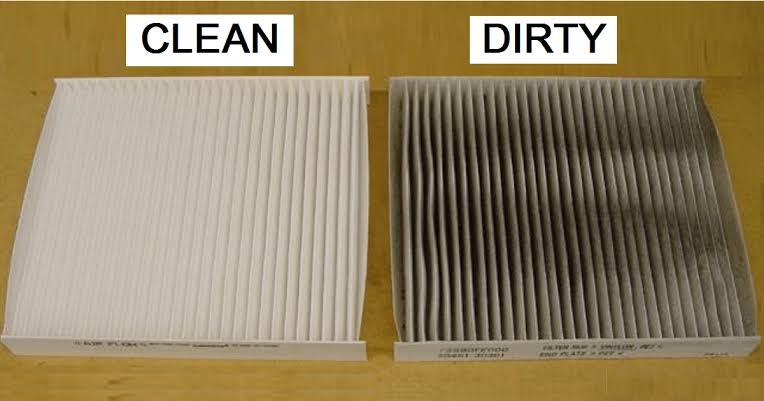 How do I know if my HVAC filter needs cleaning?